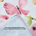 thumbnail image 3 of Newbridge Butterflies Are Free 60 x 102 inch Rectangle Vinyl Flannel Backed Party Dining Tablecloth, 3 of 7