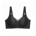 thumbnail image 2 of Wirefree Lift Bra for Small Chest, Push Up Bra, Women's Underwear, No Underwire Seamless, Soft Support Anti-Sagging, Comfy Breathable, Daily Wear | TruBelle,Black 2XL, 2 of 6