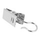thumbnail image 5 of Clips de Cortina Afortunado Acero Inoxidable 50 Piezas Sencillez, 5 of 5