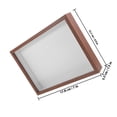 thumbnail image 2 of GOOHOCHY 1 Piece Flower Frame Stand Walnut Color 17.8X12.7X3.5Inch Home Decoration, 2 of 8