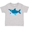 thumbnail image 3 of Inktastic Cute Shark, Little Shark, Blue Shark, Sea Animal Boys or Girls Toddler T-Shirt, 3 of 5