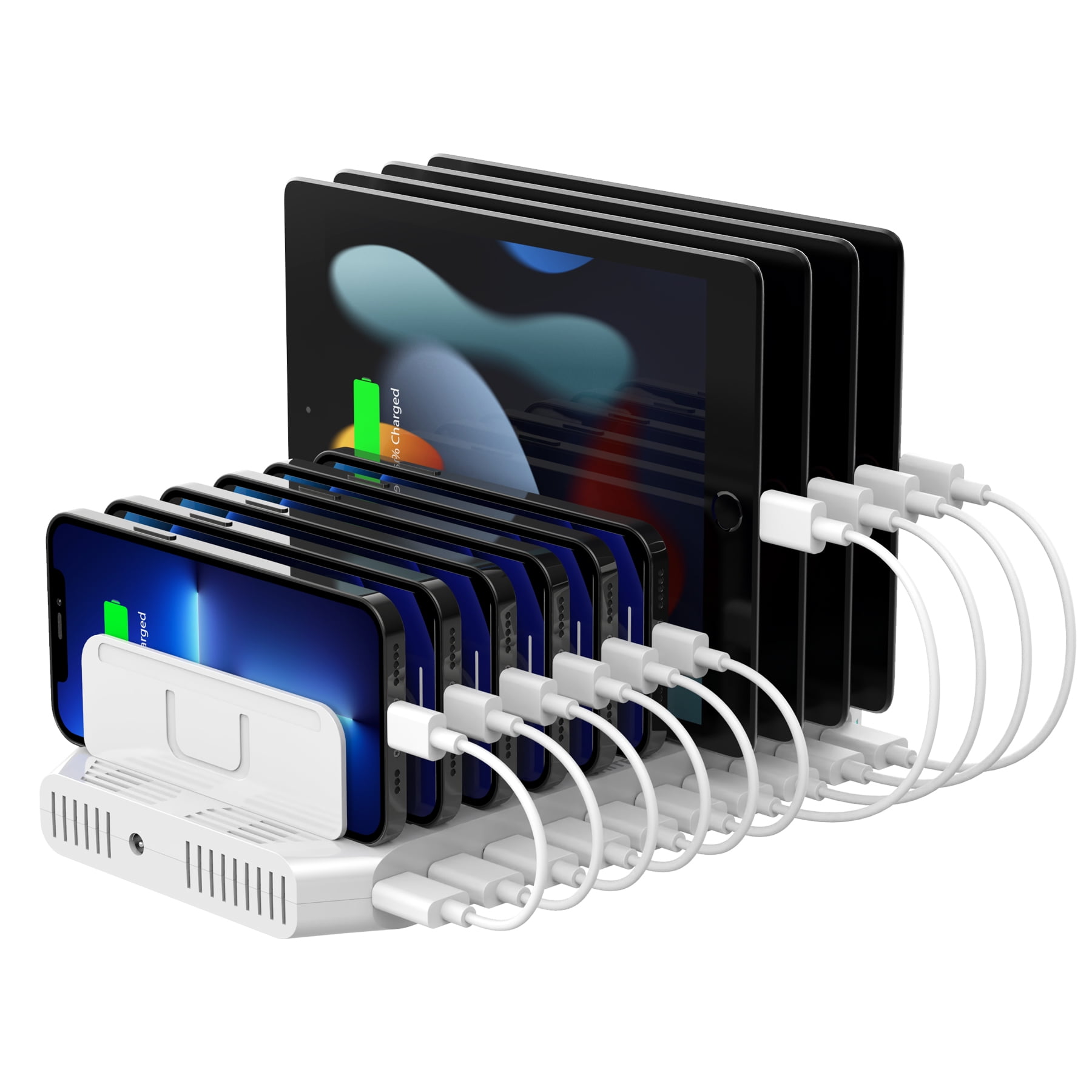 UNITEK USB Charging Station, 10Port 60W 2.4A Fast Charging, Charging