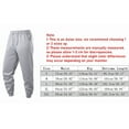 thumbnail image 3 of Qopobobo Mens Sweatpants Men Pants Relaxed Fit Mens Corduroy Casual Pants Fashion Loose Fit Wide Leg Pants Straight Sweatpants Waist Drawstring Light Gray,S, 3 of 9