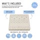 thumbnail image 3 of Elegante tapete de juegos extra grande para niños y bebés, espuma gruesa y cómoda. Seis Pavimentos con cantos para bebés de 24â‚¬� x 24â‚¬�. No tóxico, sin olores, resistente a derrames, duradero. Yay, 3 of 5
