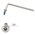 thumbnail image 3 of 12 piezas tornillos de disco de bicicleta estándar M5 T25 bicicleta de carretera de montaña pernos de eje de Rotor trasero accesorios de ferretería Macarena Tornillo de disco de freno de bicicleta, 3 of 8