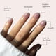 thumbnail image 3 of Pantalones cortos Glamnetic Fairy Dust de Press On Nails, ovalados, beige y rosa, 3 of 6