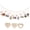 B, variant on AOOOWER Hanging Photo Display Wall Decors,Wooden Beads Garland Collage Picture Frame