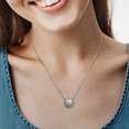 thumbnail image 4 of Everly Women's Cultured Pearl Sterling Silver Necklace, 4 of 7