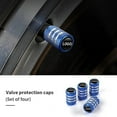 thumbnail image 1 of Car Tyre Valve Cores Auto Universal Valve Protection Covers Car Accessories For Ford Focus Fiesta Ranger Mondeo Kuga Escape Eco-motor Vehicle Wheel P, 1 of 5
