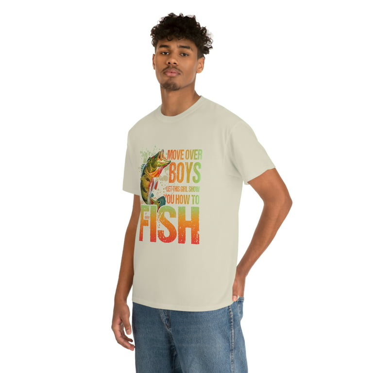 Familyloveshop LLC Fishing Tshirt, Women Fishing Shirt, Funny