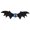 B, variant on Halloween Hairpin Headdress, Cute Kids Party Decoration Eye Wing Three Dimensional Hair Clip for Costume and Holiday Dress Up