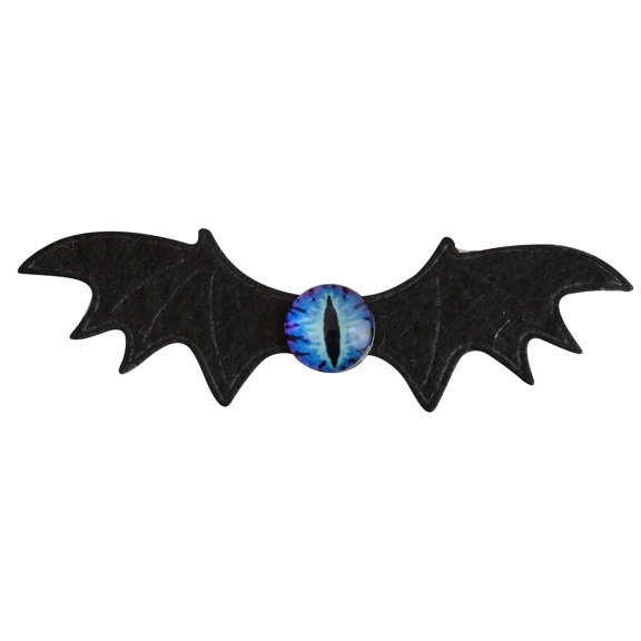 Xihbxyly Juego de Horquillas para Halloween, Diseño de Alas de Ojo, Pinzas Pequeñas y Exquisitas, Accesorio para Decoración de Fiestas, Versátil para Disfraces y Diademas, Perfecto para Halloween, 1