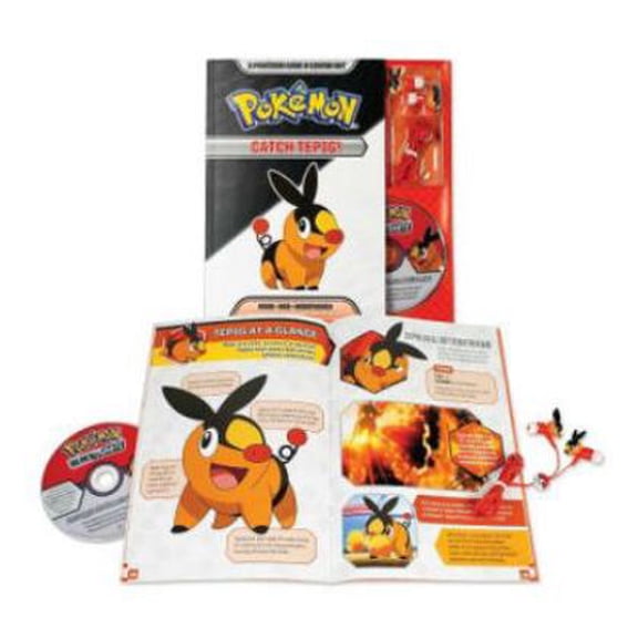 Pre-Owned Catch Tepig! a Pokémon Look & Listen Set (Paperback) 1604381590 9781604381597