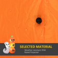 thumbnail image 4 of Decoración inflable de Halloween HOMCOM 150 cm fantasma y calabaza con LED, 4 of 9