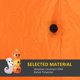 thumbnail image 4 of Decoración inflable de Halloween HOMCOM 150 cm fantasma y calabaza con LED, 4 of 9