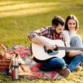 thumbnail image 6 of Awypu Roses Square Outdoor Picnic Mat for Camping, Park, Beach, Grass, Outdoor 58.3x58.3in, 6 of 6