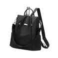 thumbnail image 2 of Mochila para mujer Yuyangstore mochila clásica de tela Oxford Bolso de viaje Top Negro, 2 of 8