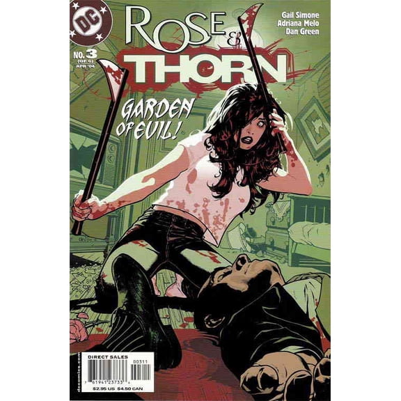 Rose And Thorn #3 VF ; DC Comic Book