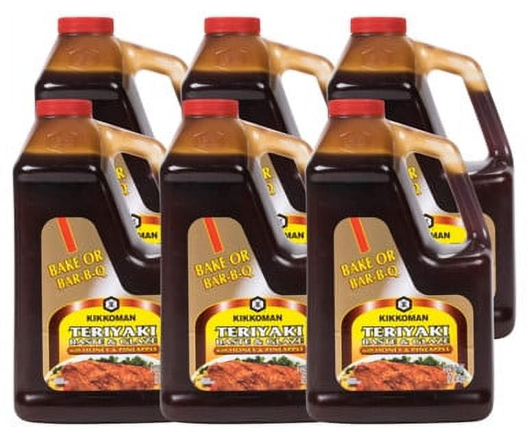 Kikkoman 5 lb Teriyaki Glaze - 6/Case - Elevate Your Dishes