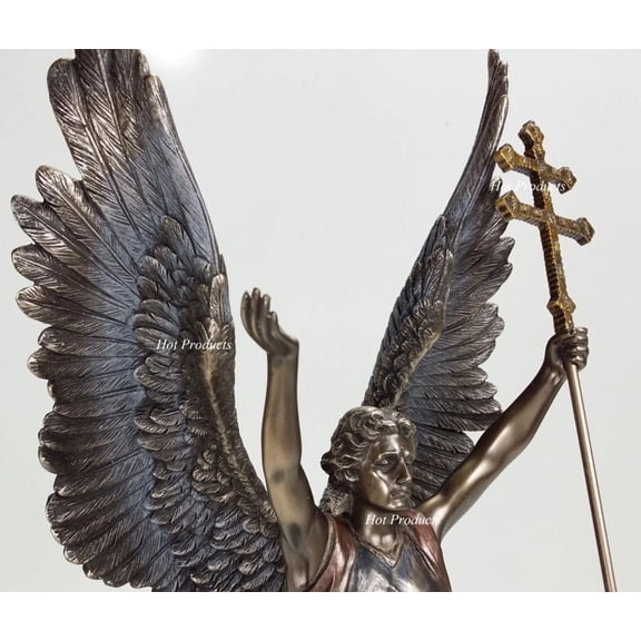 15 Inch Replica Figure St. Gabriel In Hungary Heroes Square Decor Gift