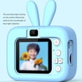thumbnail image 4 of Inteprter Cámara de impresión instantánea Cámaras de impresión térmica Videocámara digital Foto Videocámara 1080P Regalo de cumpleaños de alta Accesorios de cámara y óptica Púrpura, 4 of 6
