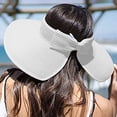 thumbnail image 5 of Mode Féminine Concision Large Chapeau de Dessin Chapeau de Plage Chapeau de Soleil, 5 of 5