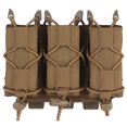 thumbnail image 1 of [N.º artículo: MG-79] Chaleco cintura con adaptador montaje molle función 9 mm triple corto liberación rápida tigre (marrón lobo), 1 of 9