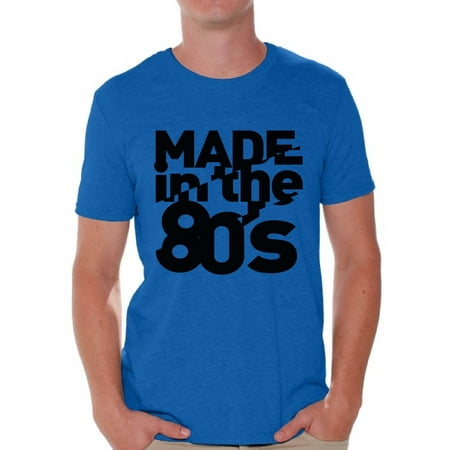 Awkward Styles Made in 80s Shirt 80s T Shirt 80s Birthday Shirt Mens 80s Accessories Retro Vintage Rock Concert T-Shirt 80s Costume 80s Clothes for Men 80s Outfit 80s Party