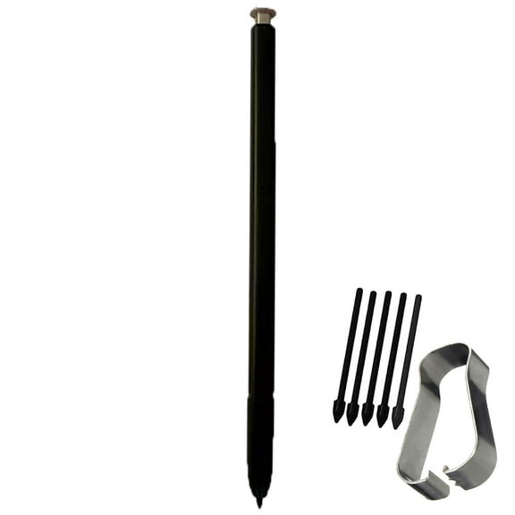 PAPAUTOP 1PCS Stylus Pen Touch S Pen Replacement with Stylus Tips for Samsung Galaxy S24 Ultra 5G (Without Bluetooth)（Titanium Yellow）