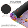 thumbnail image 4 of Watercolor Orange Flowers RGB Gaming Mouse Pad Large Keyboard Mat Rubber Base 13 Light Modes, 4 of 6