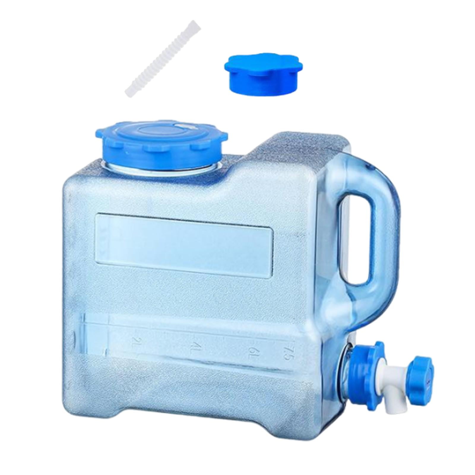 simhoa Camping Water Container with Faucet No Leakage Large Water Storage Jug Water Carrier for RV Handwashing Emergency Backpacking 7.5L