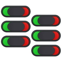 6pcs Status Switching Sign Slider Door Sign Vacant In Use Door Sign Toilet Sign