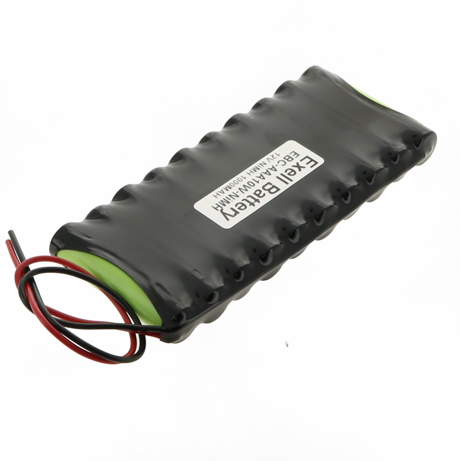 Exell 12V 1000mAh NiMH Battery Pack w/ 20AWG Open End Wire Leads