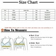 thumbnail image 5 of Pntutb Womens Plus Size Clearance,Women's Bra Wire Free Underwear Onepiece Bra Everyday Underwear Bras, 5 of 6
