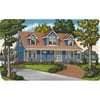 The House Designers: THD-5353 Builder-Ready Blueprints to Build a Cottage House Plan with Slab Foundation (5 Printed Sets)