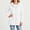 White, variant on OGLCCG Girls Fleece Jacket with Hood Full Zip Fuzzy Sherpa Coat Long Sleeve Fall Winter Outwear with Pockets,Drawstring Waist(Pink,6-7 Years)