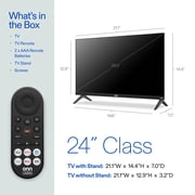 onn 24 Class 720P HD Powered by VIZIO Smart Television, 24S2V1