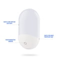 thumbnail image 4 of Luz De Noche Led Sensible A La Luz Ahorro De Energía Lámpara De Protección Ocular Con Sensor De Luz Para Dormitorio Baño Sala De Estar Eigraketly HA026816-02, 4 of 6