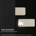 thumbnail image 4 of ZOPZO 100% Blackout Curtains Light Blocking, Black, 52W x 63L Inch, Thermal Insulated Window Drapes for Home Bedroom Office, Set of 2, 4 of 7