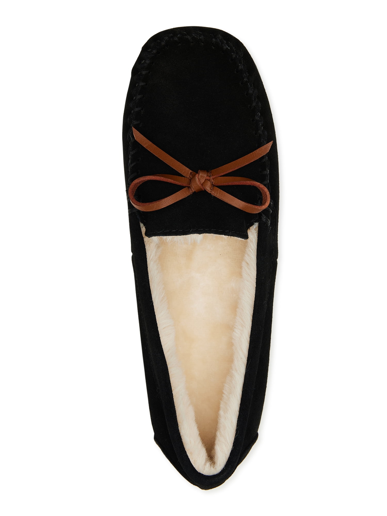 Joyspun Women's Moccasin Slipper, Wide-Width Available Joyspun Women's Moccasin Slipper, Wide-Width Available