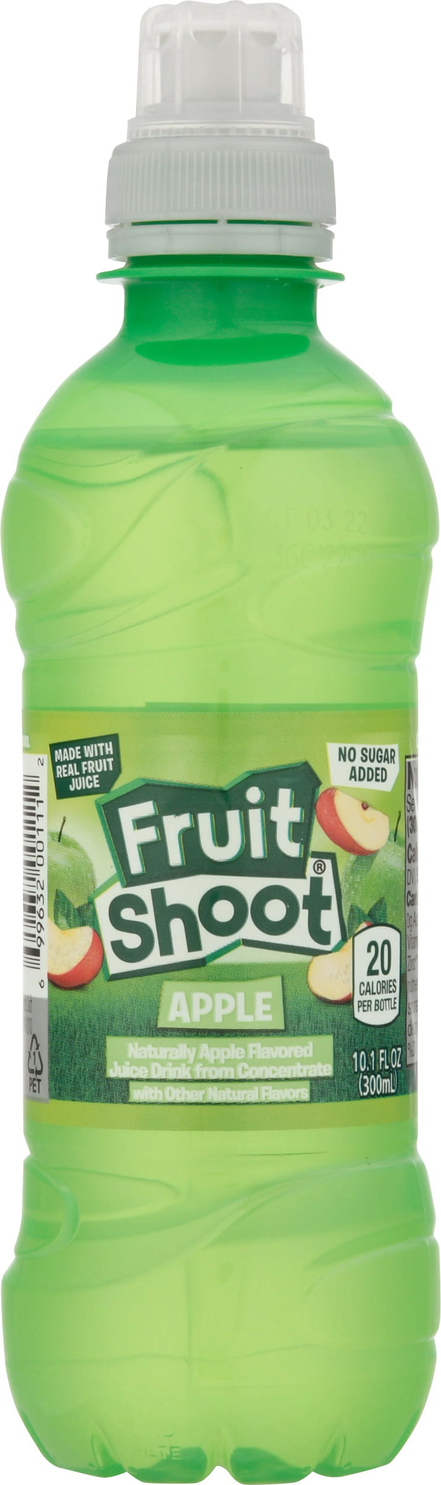 (4 pack) Robinsons Fruit Shoot Apple No Added Sugar Juice Drink, 10.1 fl oz Bottle