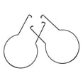 thumbnail image 2 of GOOHOCHY 2 percheros para sombreros de vaquero, soporte para sombreros de vaquero, gancho para coche, soporte para sombreros, soporte para sombreros, estante de almacenamiento para sombreros,, 2 of 8