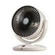 thumbnail image 1 of Ventilador de sobremesa modelo 2025 | Pequeño, portátil, potente, de aire caliente | Compacto y silencioso, ideal para dormitorios, oficinas y oficinas | Opciones en blanco cálido y blanco do, 1 of 5