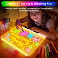 thumbnail image 4 of 16" Rechargeable LED Drawing Board with Timer & 9-Color Adjustable Neon Glow – Includes 6 Markers, Dry Erase Light-Up Memo Board with Stand for Kids, Family & Office (pink), 4 of 8