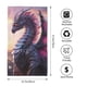 thumbnail image 2 of Balery Dragon Toalla de Microfibra Premium con Estampado – 27.5x16 pulgadas, Alta Absorción, Suave y Aterciopelada, Secado Rápido, 2 of 6