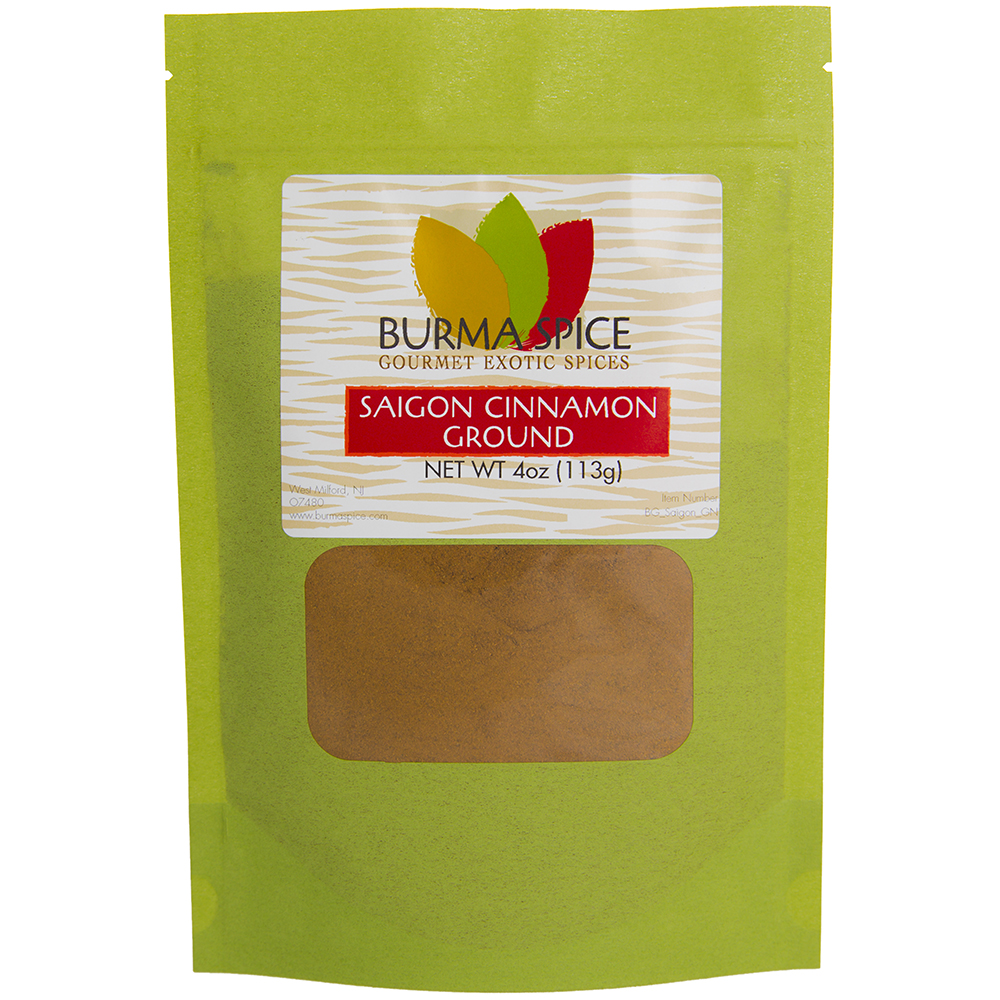 Burma Spice Saigon Cinnamon, Ground Vietnamese Cassia Sweetbut
