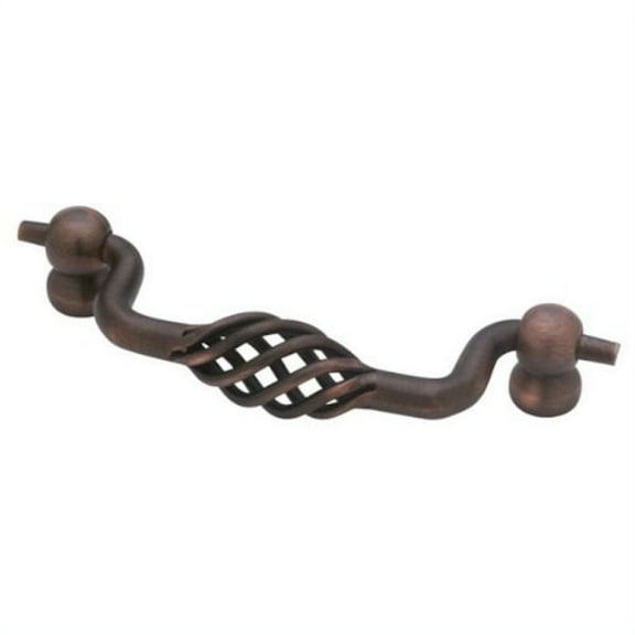 PN0527V-VBR 3 3/4" Venetian Bronze Birdcage Cabinet Drawer Pull
