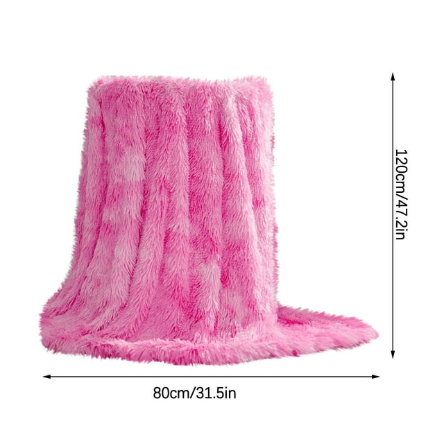 HOARBOEG Solid Color Blanket Blanket Sofa Blanket Cover Blanket Bed Tail Blanket