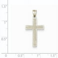 thumbnail image 3 of 14K White Gold Cross Pendant, 3 of 3