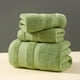 thumbnail image 4 of Juego de toallas de baño absorbentes de fibra natural pura, suaves, respetuosas con la piel, duraderas, lavables y con un embalaje exquisito, 4 of 6
